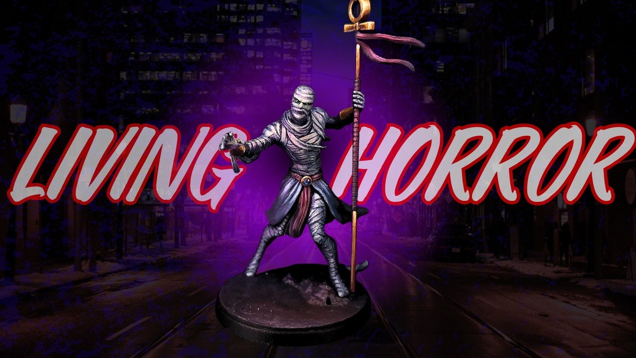 Painting Marvel's LIVING MUMMY
