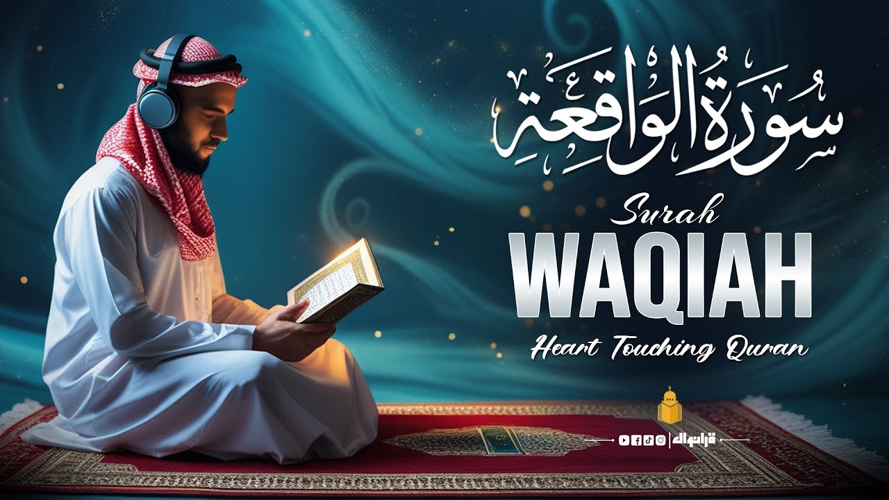 Surah Waqiah Full (سورۃ الواقعہ) | Soothing recitation for Inner Peace | by Alaa Aqel | Quranwaale