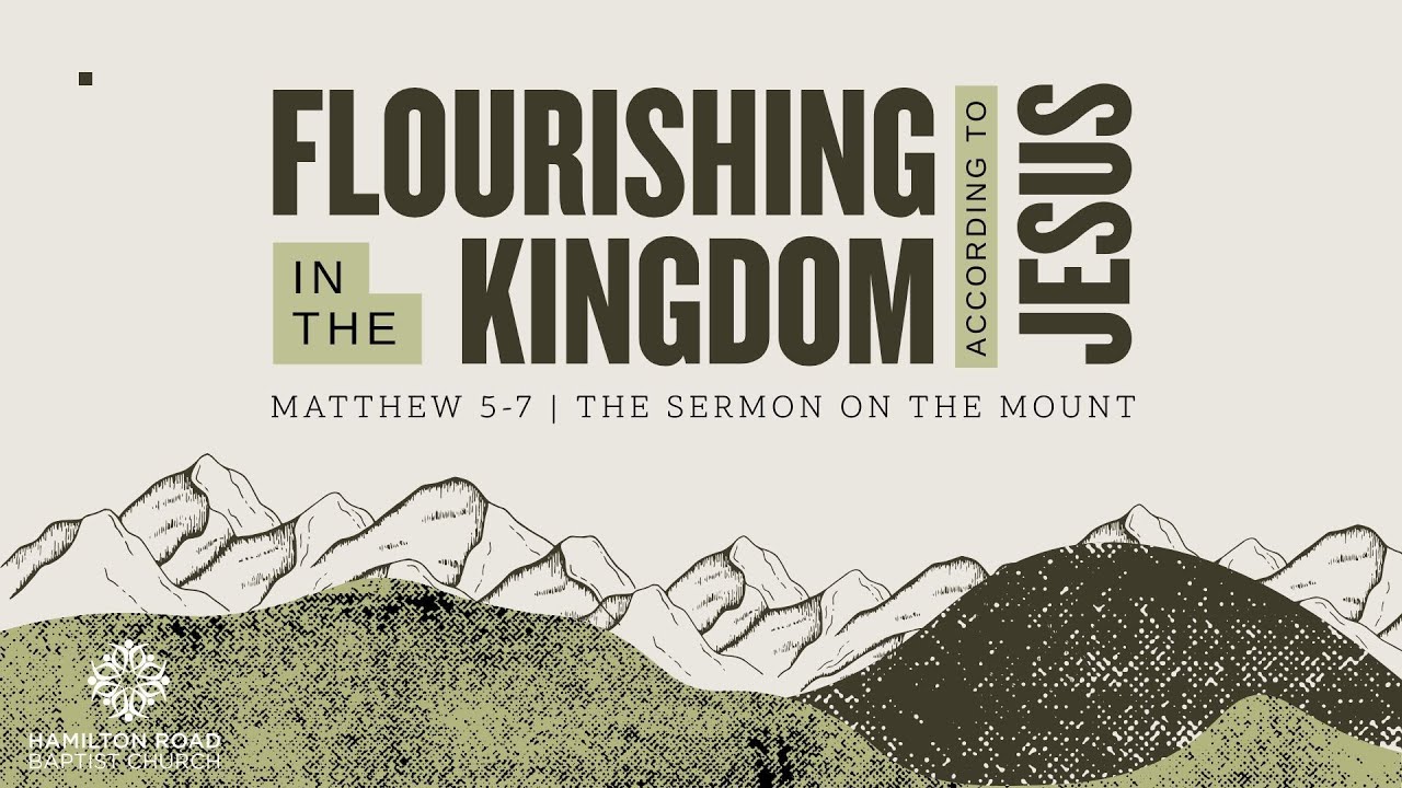 Flourshing in Trust 6:19-34