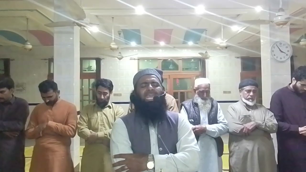 گیارہ رمضان المبارک کی نماز تراویح جامع مسجد قباء اھلحدیث میانوالی بنگلہ سیالکوٹ 