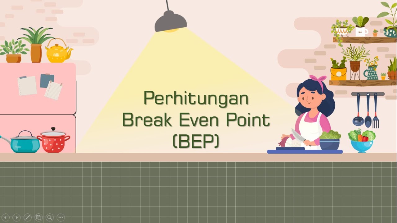 Cara Perhitungan Break Even Point ( BEP) || PKWU Kelas XI ||