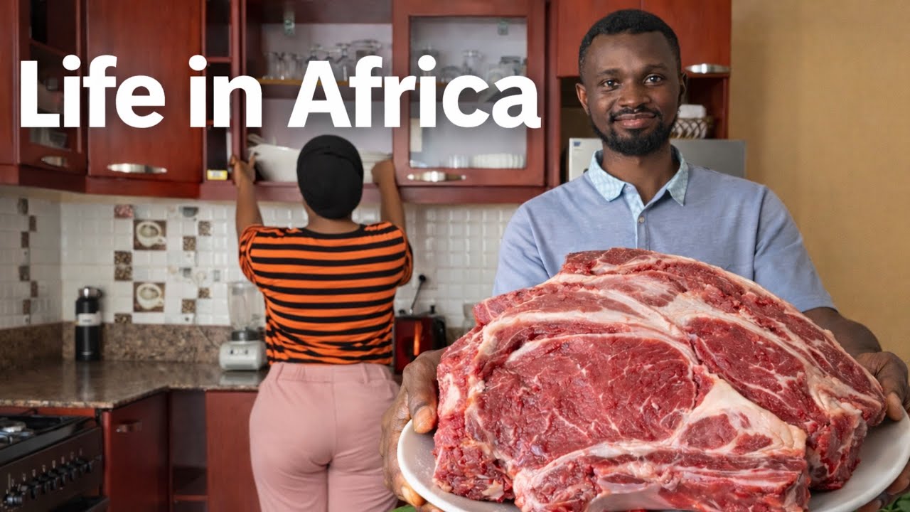 Life in Africa| Harvesting, Cooking & Cleaning Our Dream Home #asrm 