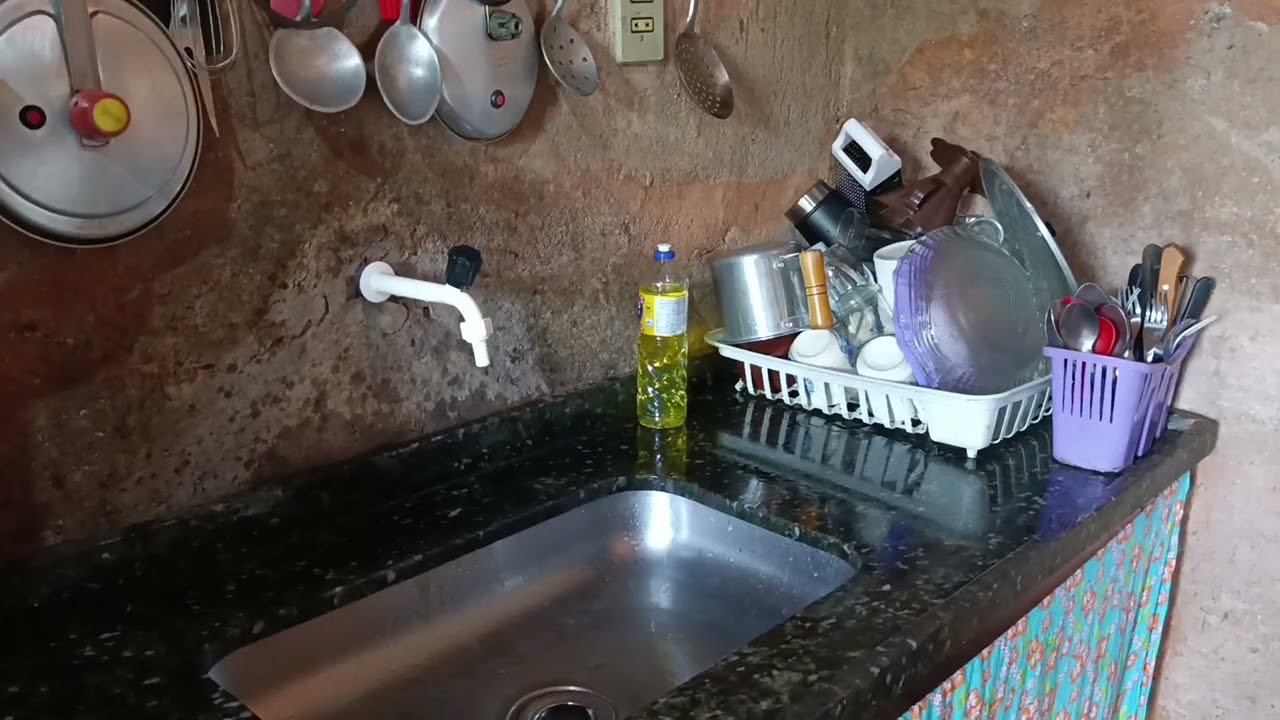 Colhi frutas daqui do quintal/ lavei um monte de vasilhas e ainda fiz bolo pro café da tarde 