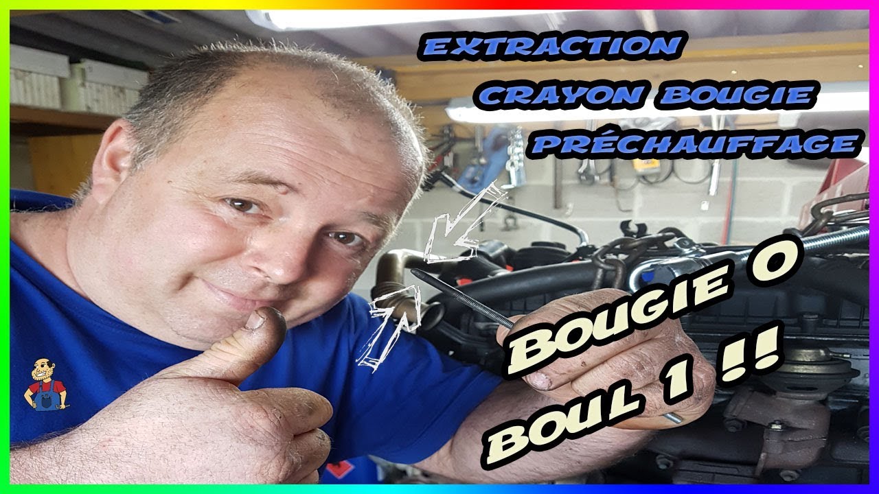 🔧 Projet C8 🔧extraire crayon bougie préchauffage 👍 Ep # 10