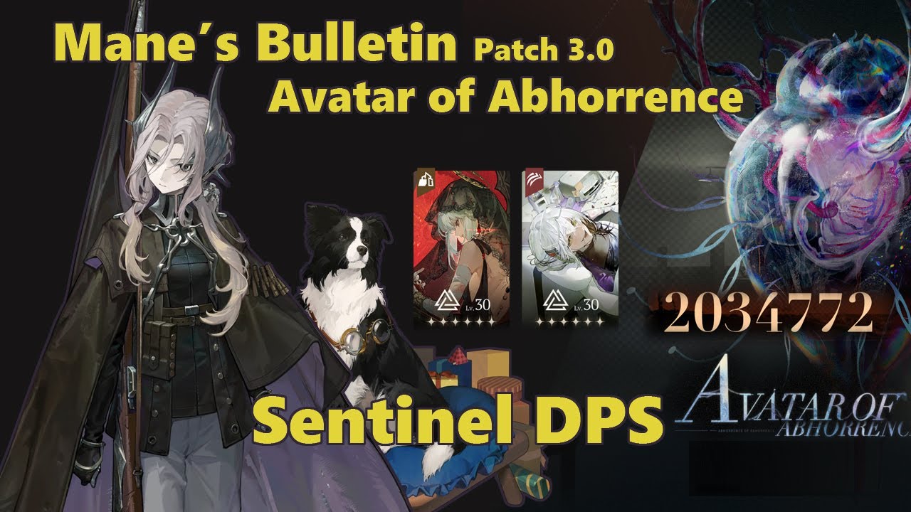 Reverse 1999 Mane's Bulletin | Avatar of Abhorrence: Sentinel DPS