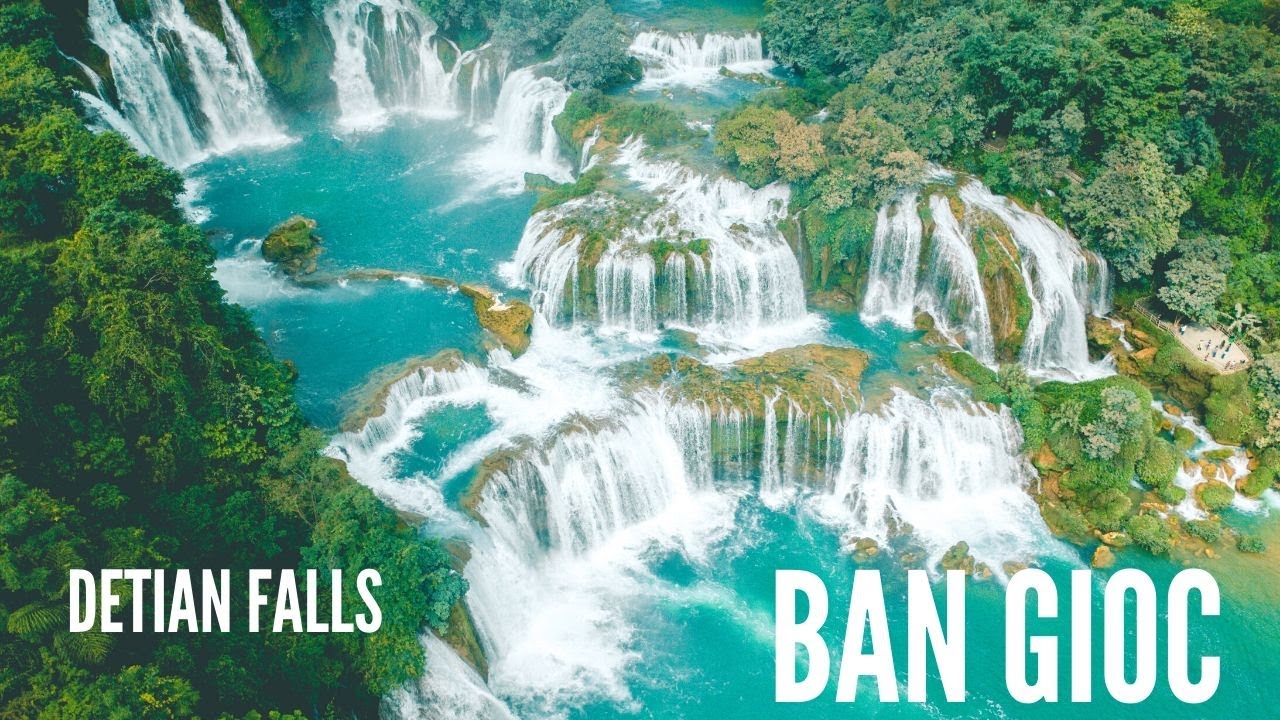 Ban Gioc–Detian Falls:  Largest waterfall in Asia