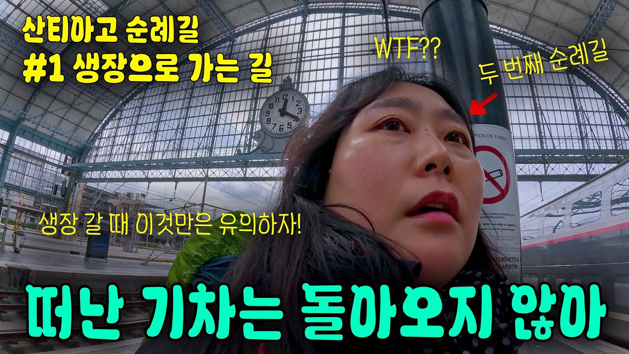 생장갈때 기차탄다면 이것 만은 유의하자요. 두 번째도 쉽지않은 생장 가는 길, 산티아고 순례길(01)