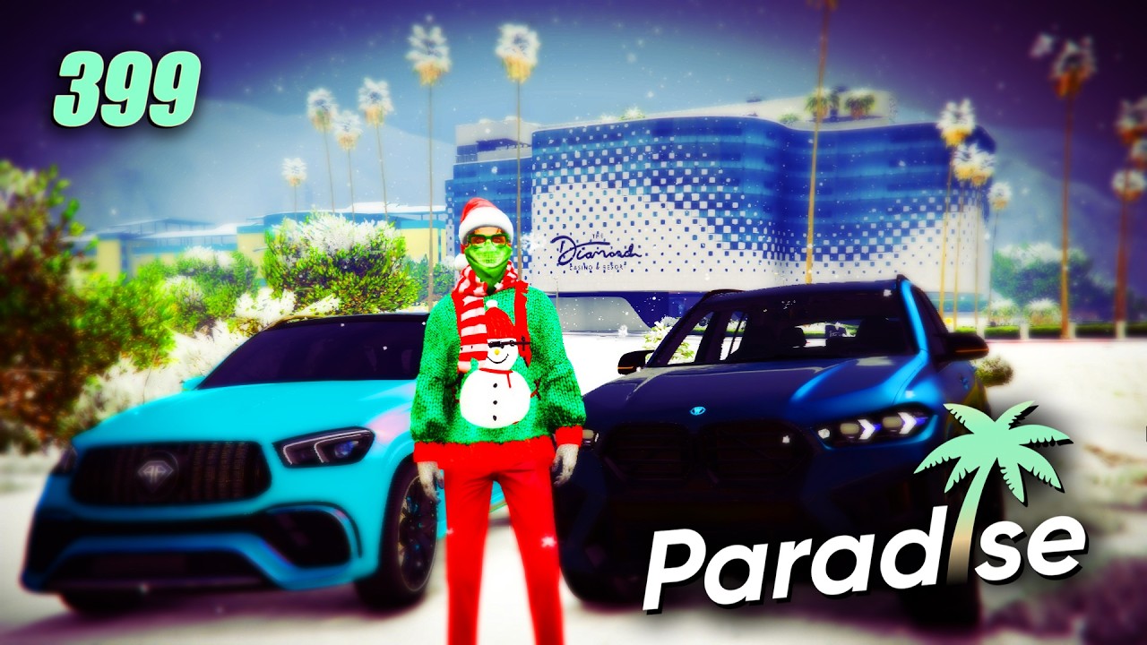 ❄️Зимний BATTLEPASS на Paradise RP (399)