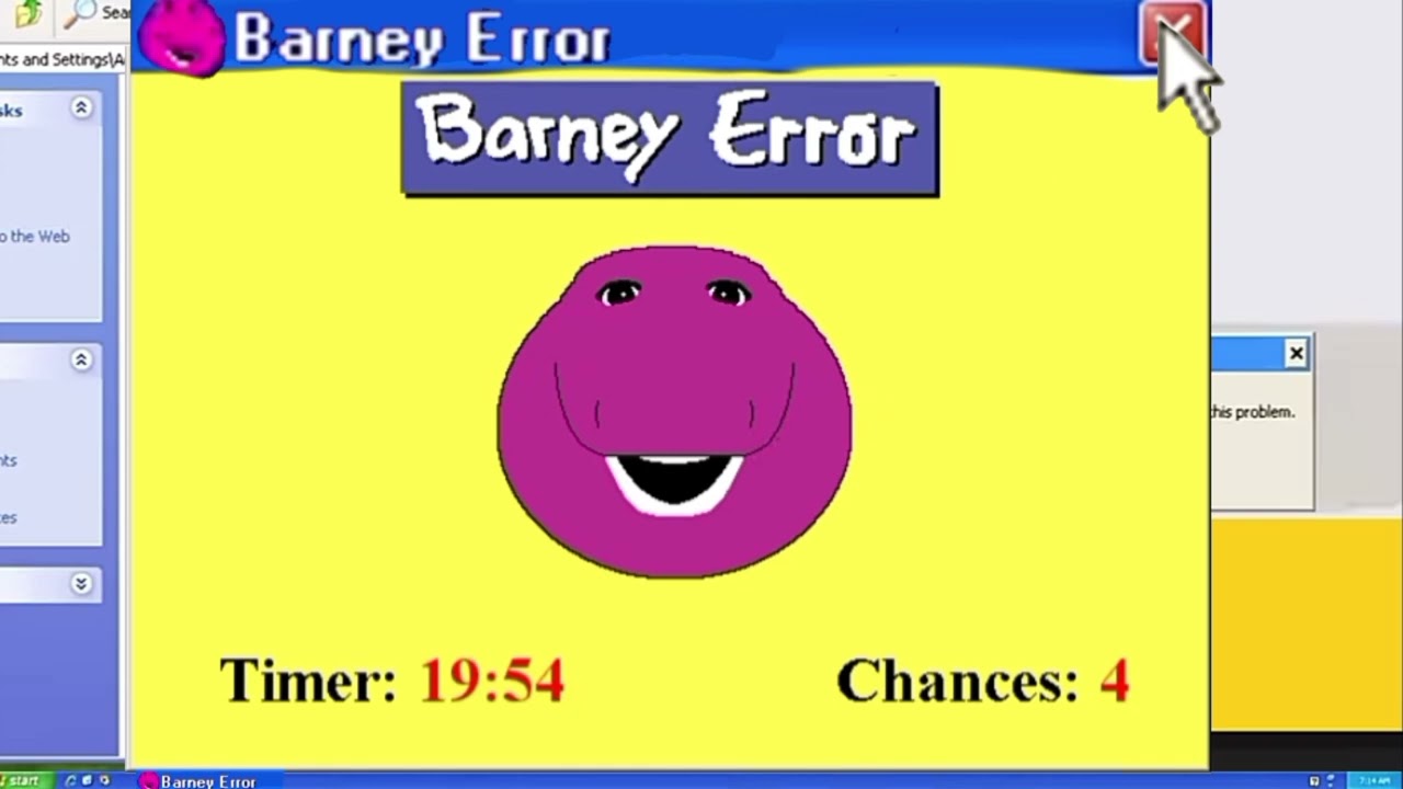 Barney Error - Before The Finale but there's no filter at all minecraft