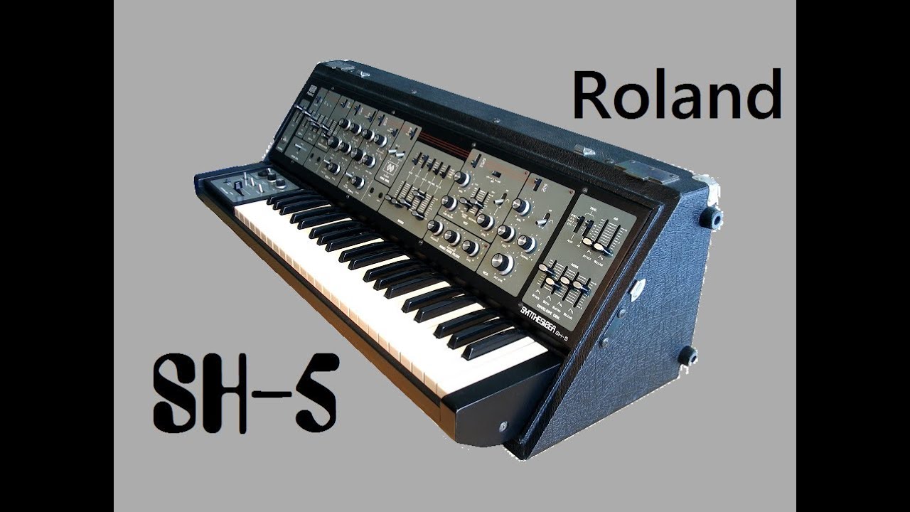 ROLAND SH-5 Analog Synth 1976 | DEMO