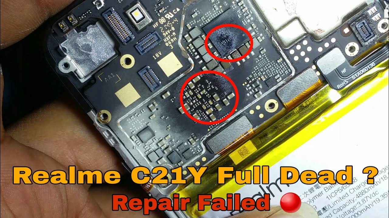 Realme C21Y Dead | Repair Failed 🔴 | RMX3261