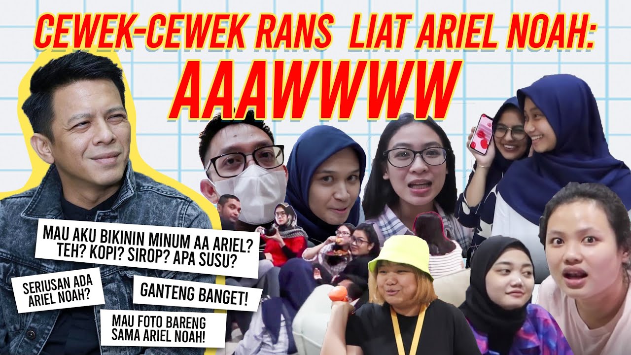 RELA ANTRI BIAR KETEMU AA ARIEL