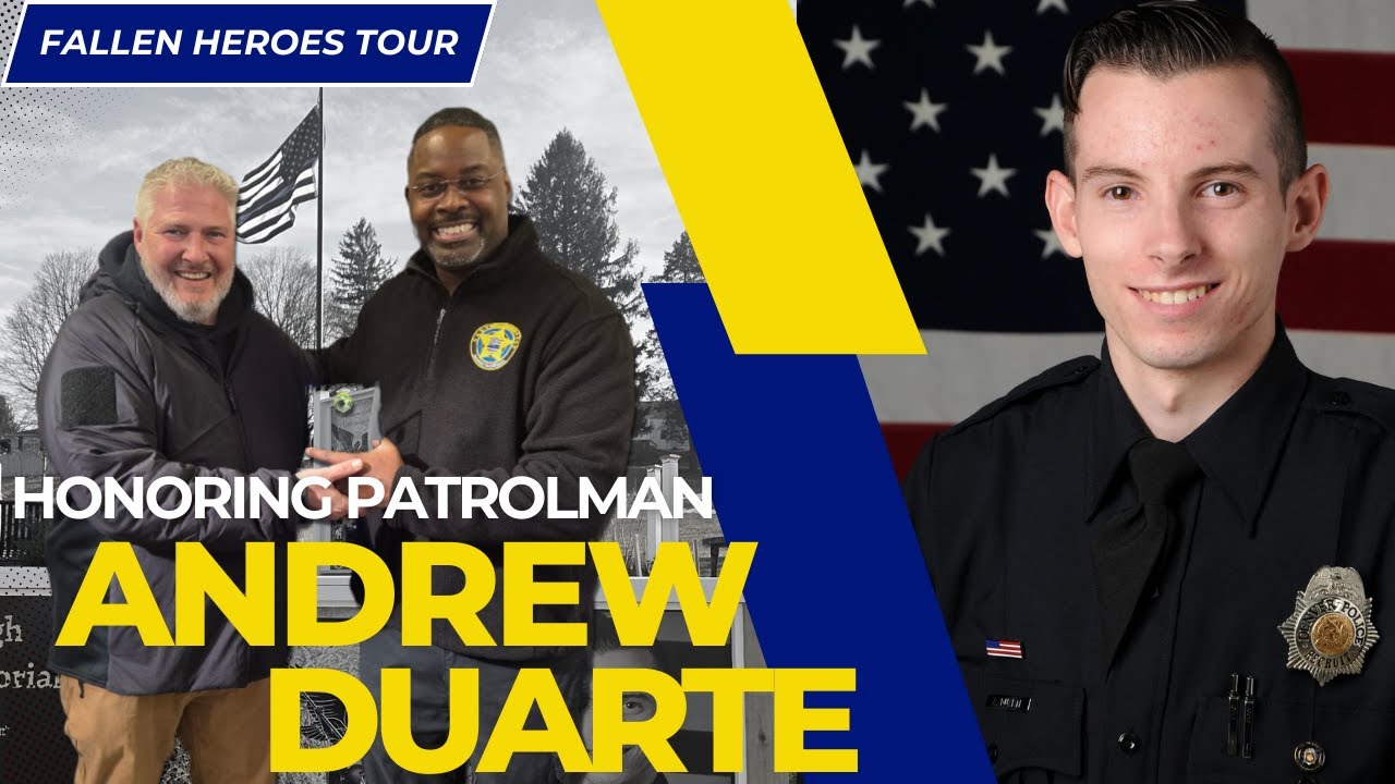 I Went to Honor a Fallen Officer -  What I Found a Year After His Death Left Me Speechless
