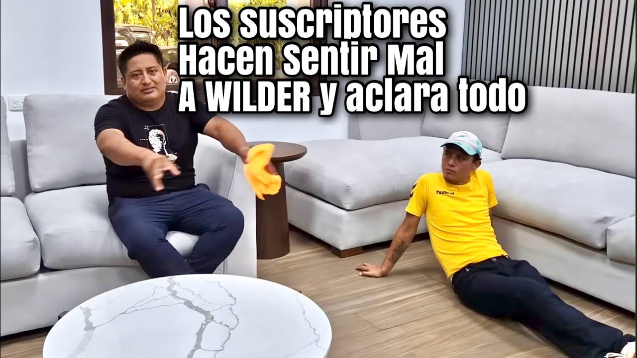 WILDER triste Pide disculpas a sus Padres Por Regalar Sillones Viejos😭