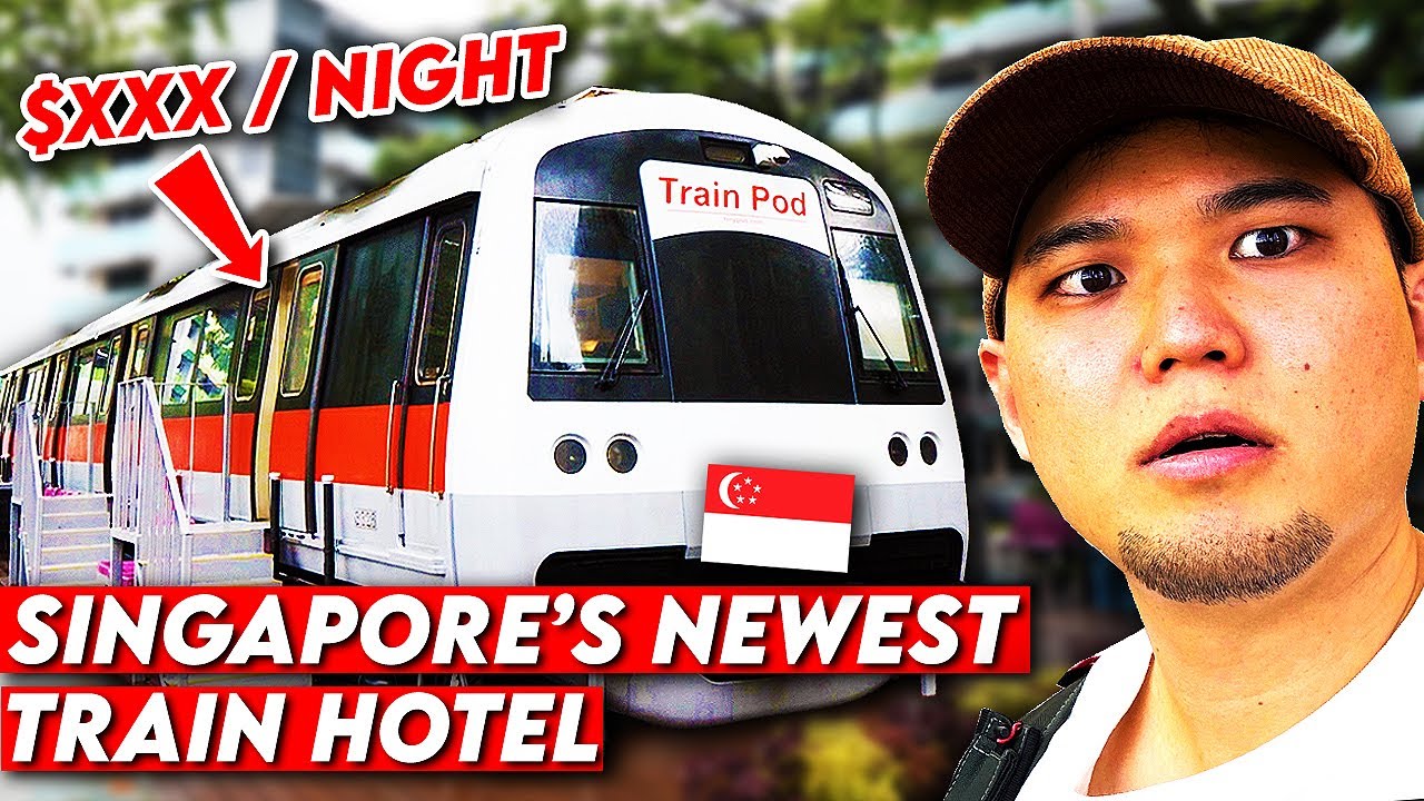I Stayed at Singapore’s Shocking NEW Train Hotel