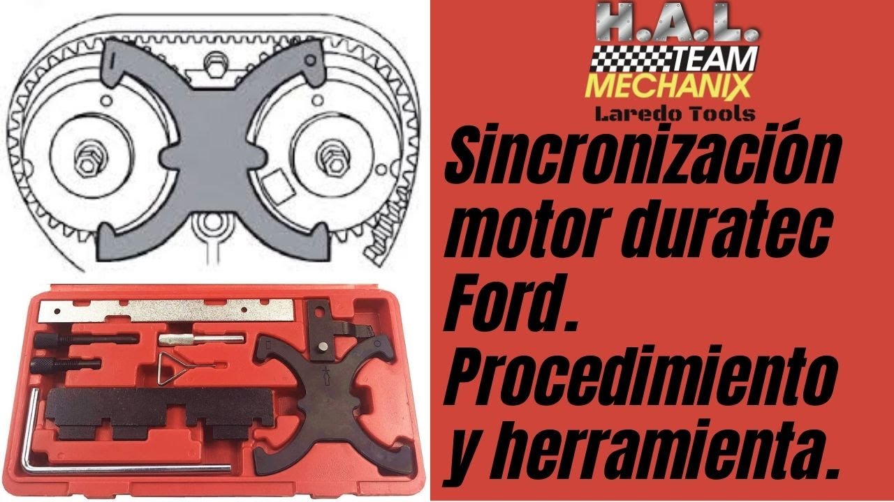 Sincronización motor Ford Duratec y herramientas necesarias, procedimeinto de sincronizació.
