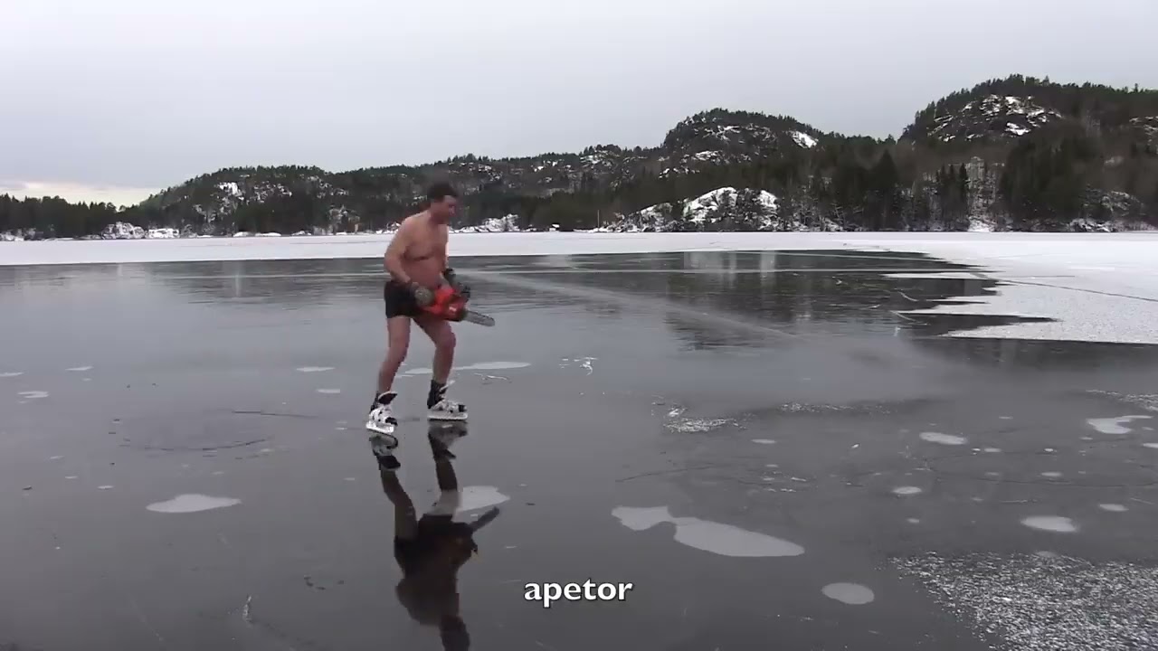 Chainsaw Ice Skating: Thrilling Adventures on Thin Ice