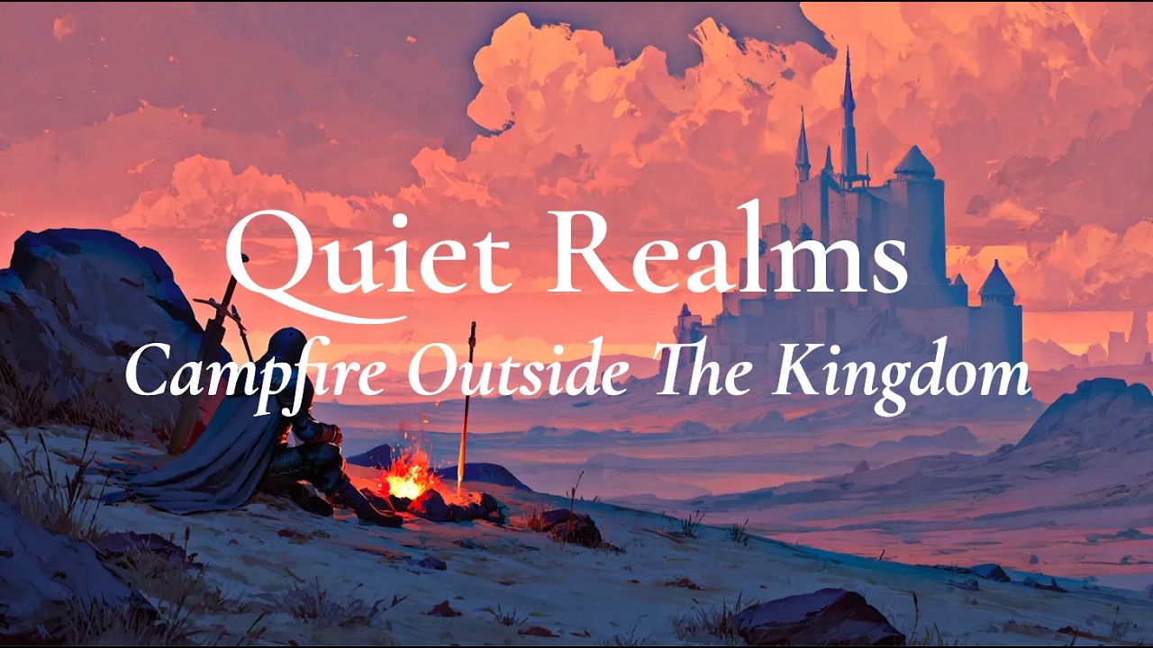 Campfire Outside The Kingdom | A Knight at Rest (1 Hour Ambience)