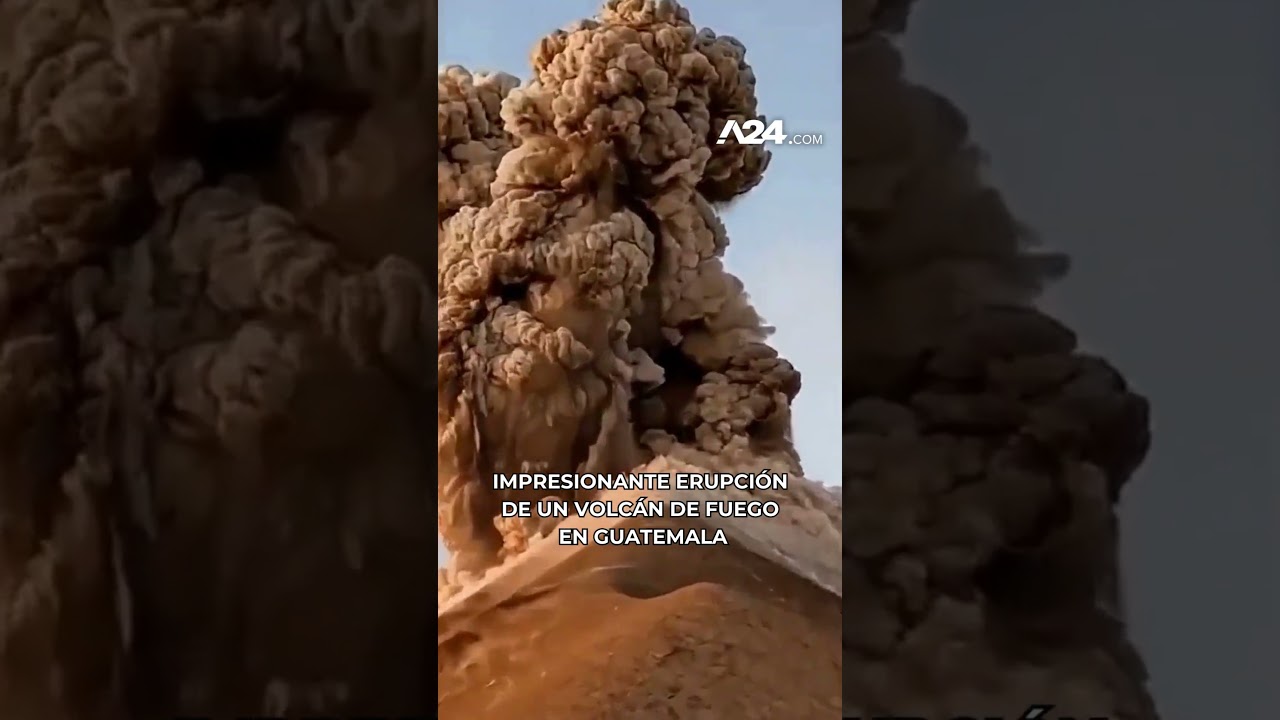 AS&Iacute; HIZO ERUPCI&Oacute;N EL VOLC&Aacute;N M&Aacute;S ACTIVO DE CENTROAM&Eacute;RICA 🌋