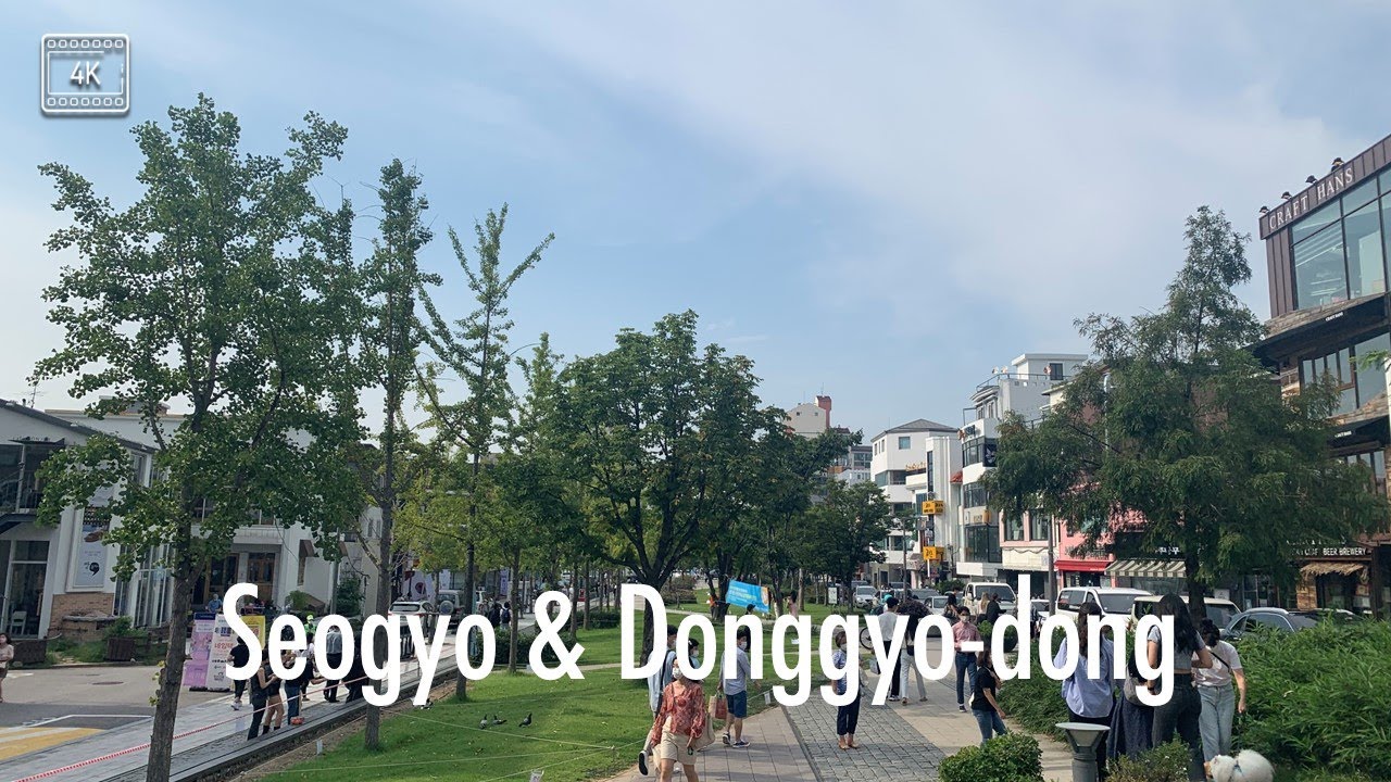 [4K Seoul] Seogyo & Donggyo-dong Ridethrough (서교동 & 동교동 돌아보기)