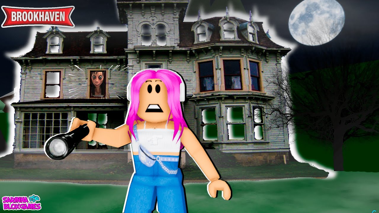 NOS MUDAMOS PARA UMA CASA MAL ASSOMBRADA- BROOKHAVEN 🏡 RP | Roblox