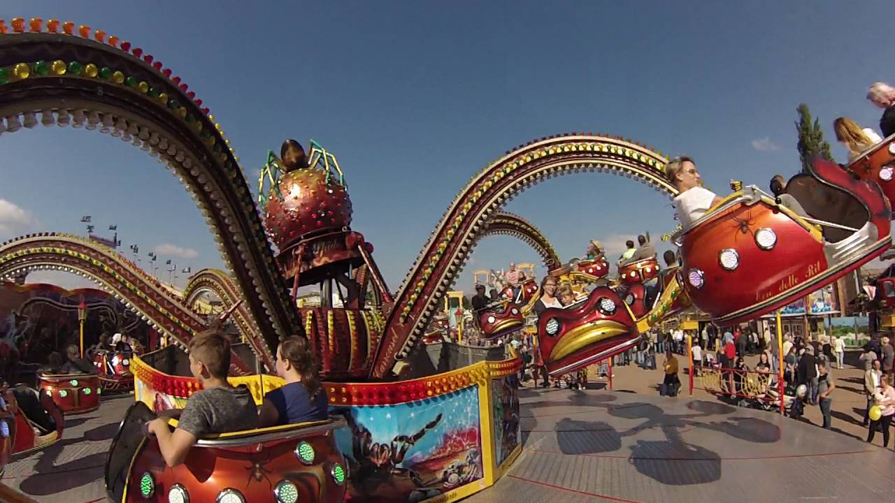 Spider - Meyer (Onride) Video Wiesenmarkt Eisleben 2016