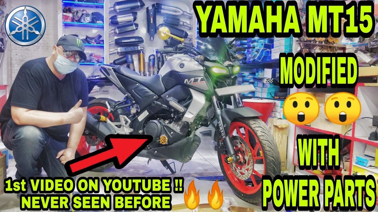 Most Modified YAMAHA MT15 with POWER PARTS in India 😲 | Bike Modification | Karol Bagh | PGX