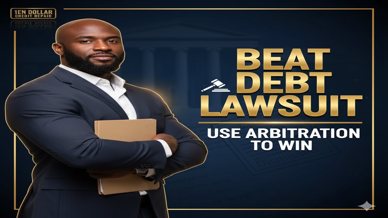 How to Beat a Debt Collector Lawsuit Using Arbitration (Step-by-Step) #debt #lawsuit #credit #fyp