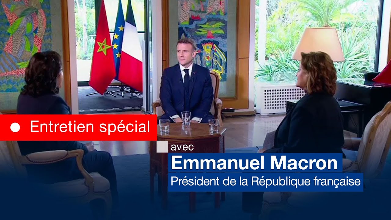 Entretien spécial avec le Président de la République française Emmanuel Macron