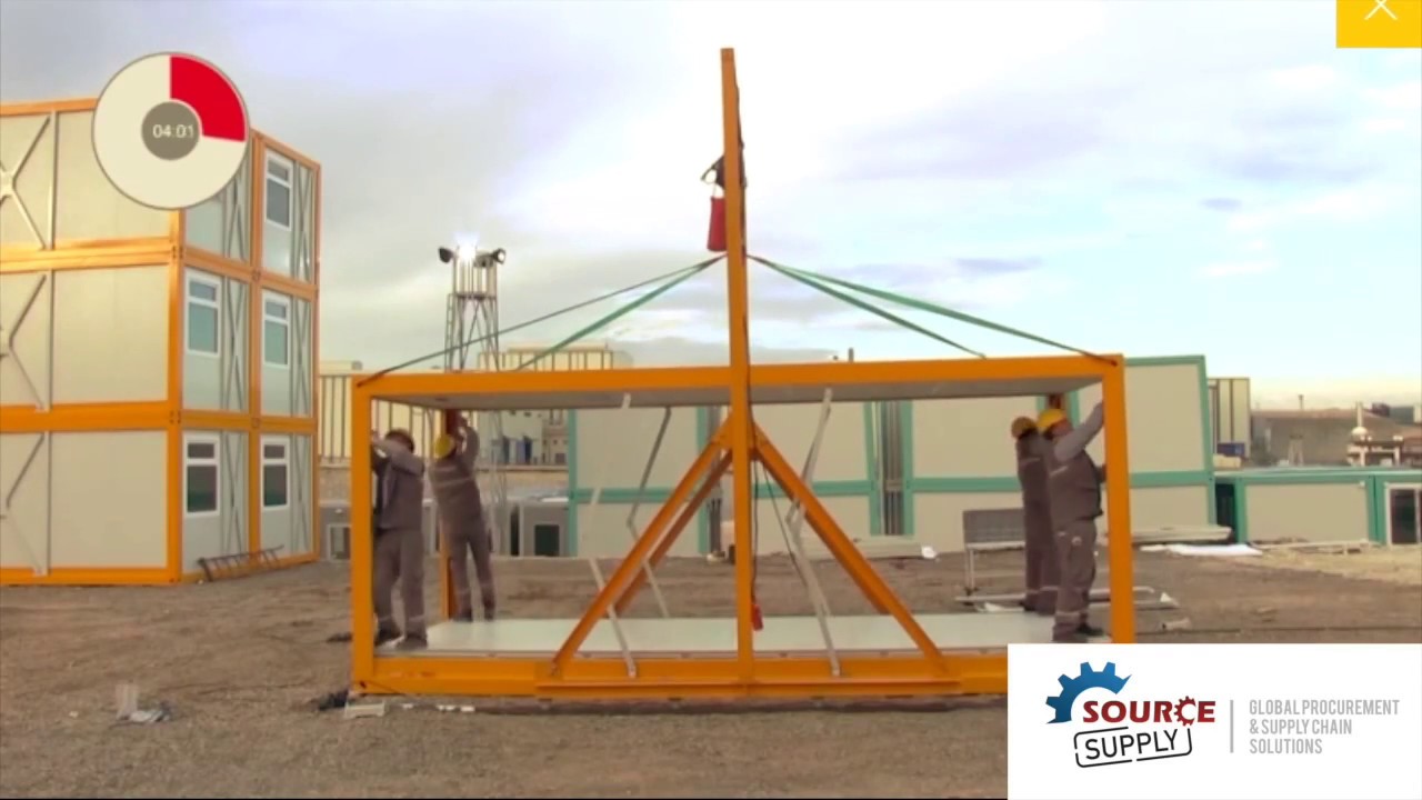 Source Supply Logistics - your procurement partners - folding prefabs