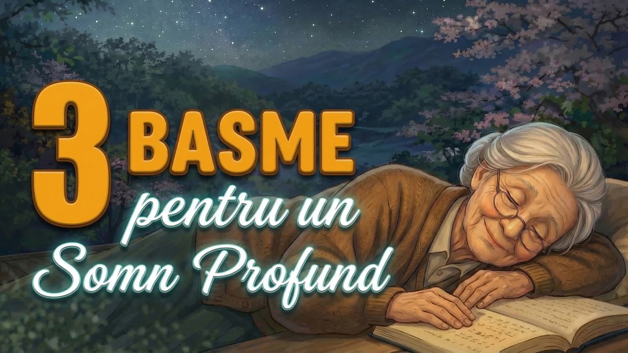 🌙✨ 3 Cele mai LINIȘTITOARE povești pentru somn 😴 SOMN PROFUND în 5 minute