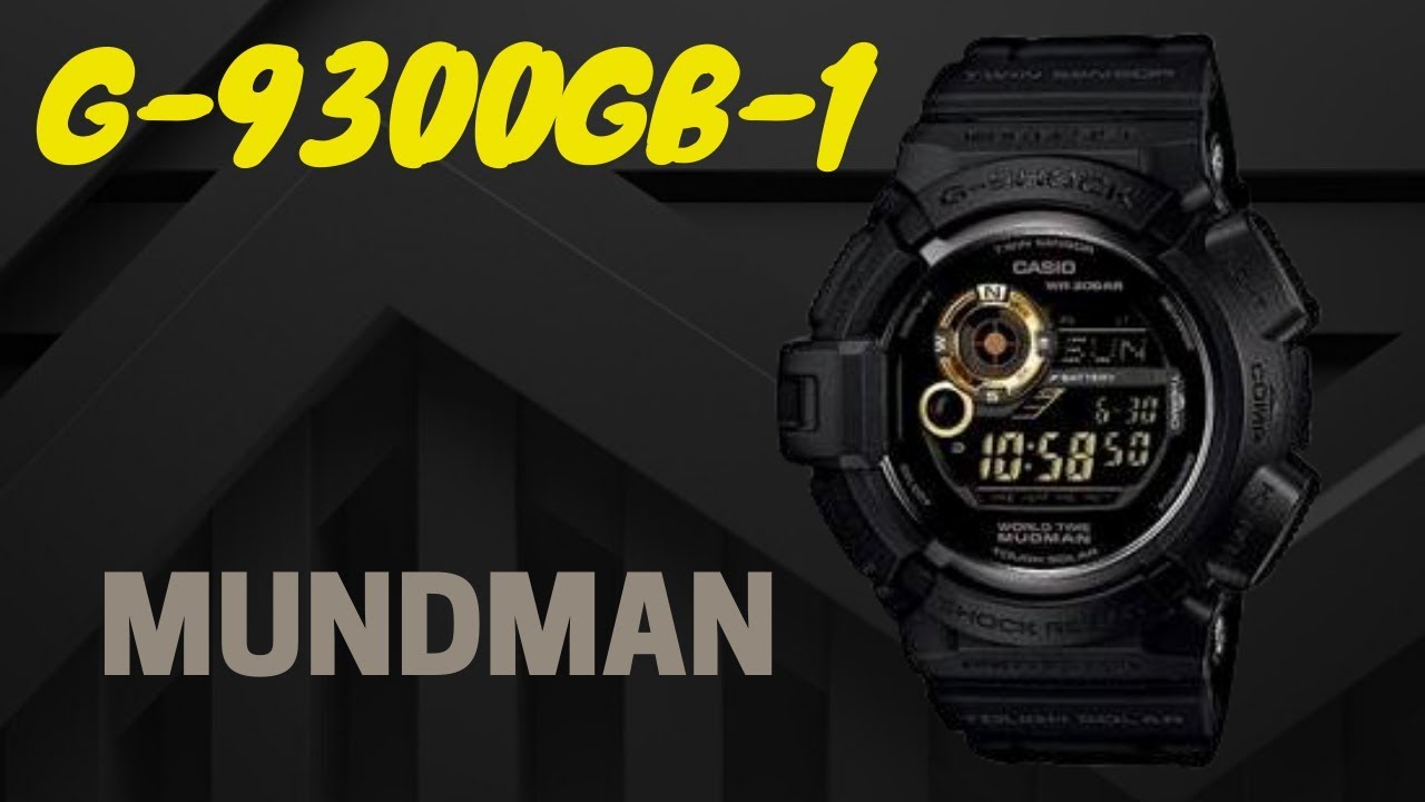 casio g-shock G-9300GB-1