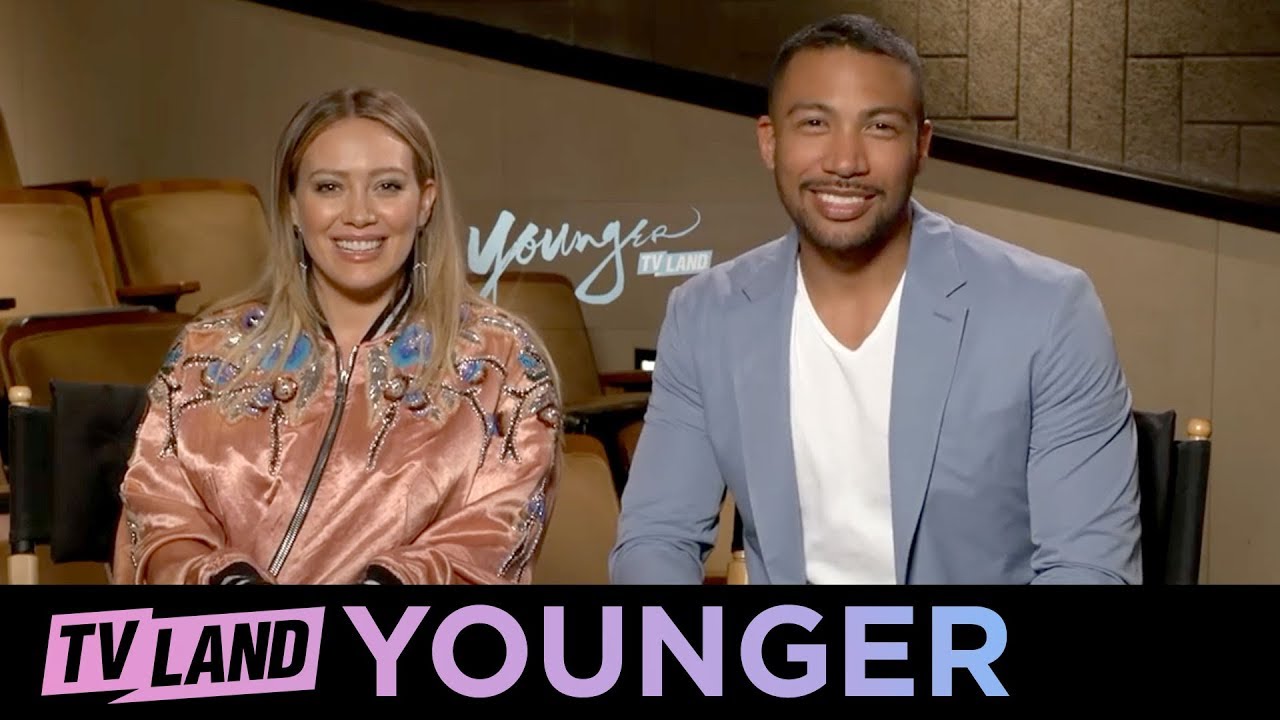 Fan Q&A w/ Hilary Duff & Charles Michael Davis | Younger (Season 5) | TV Land