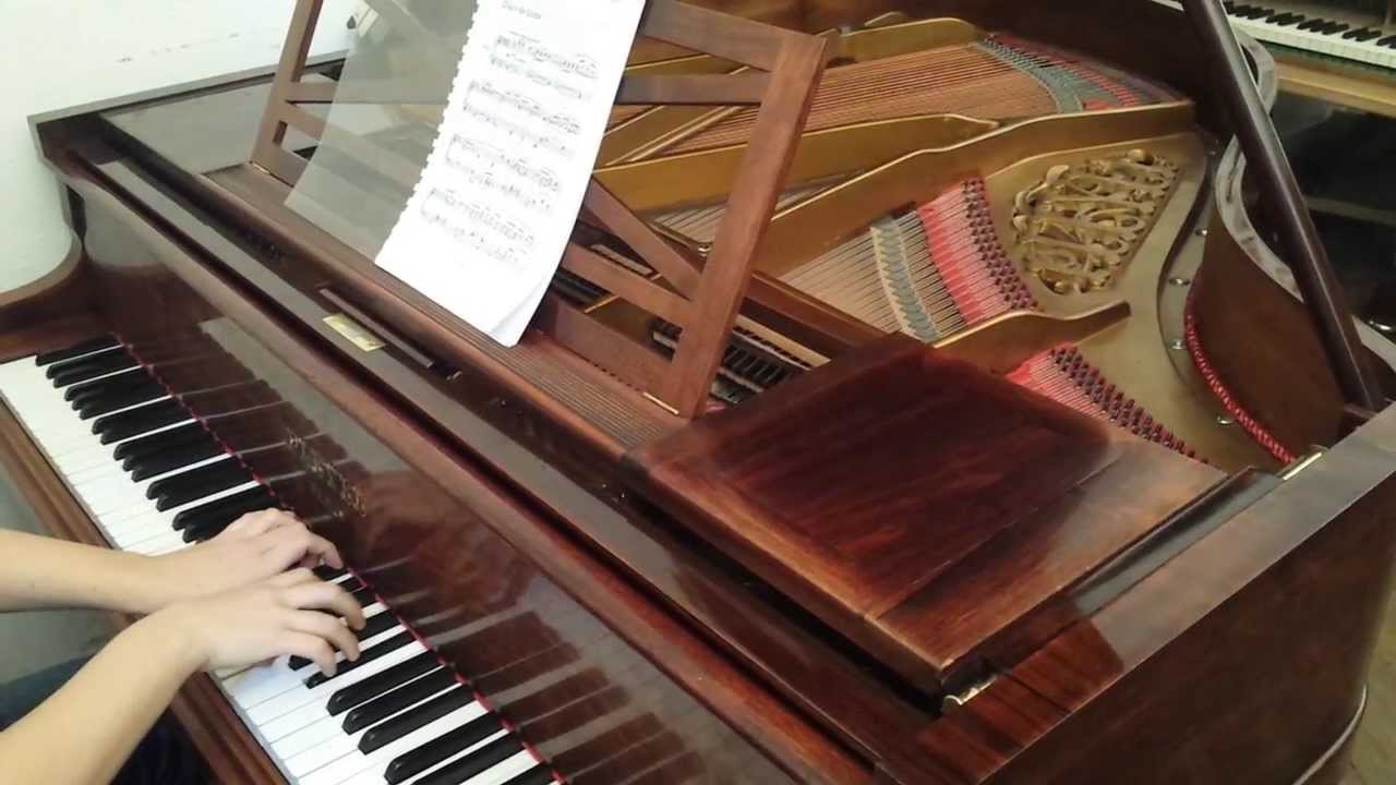 Pleyel mod&egrave;le F de 1926 - Debussy - Clair de Lune