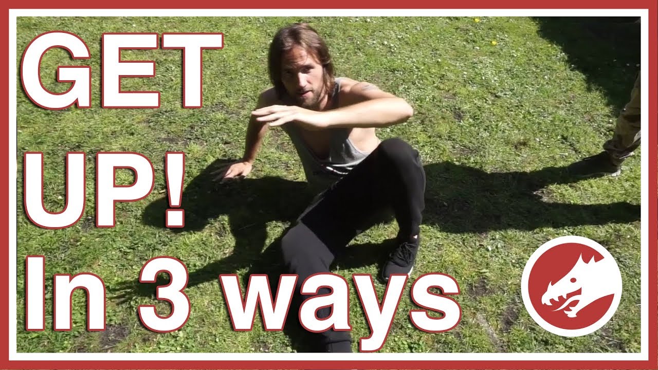 Techincal get up! Stand back up in 3 ways!
