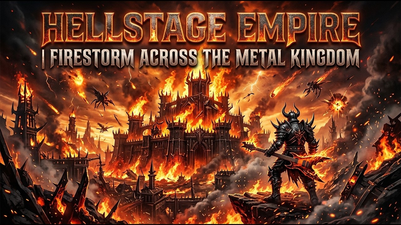 Best Music Heavymetal 🎸 Hellstage Empire 🔥 Firestorm Across the Metal Kingdom