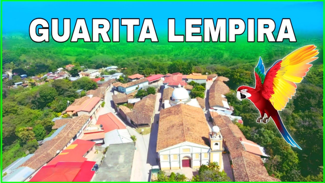 Guarita; Pequeña ciudad sobre las altas montañas del sur de Lempira Honduras el municipio parlante
