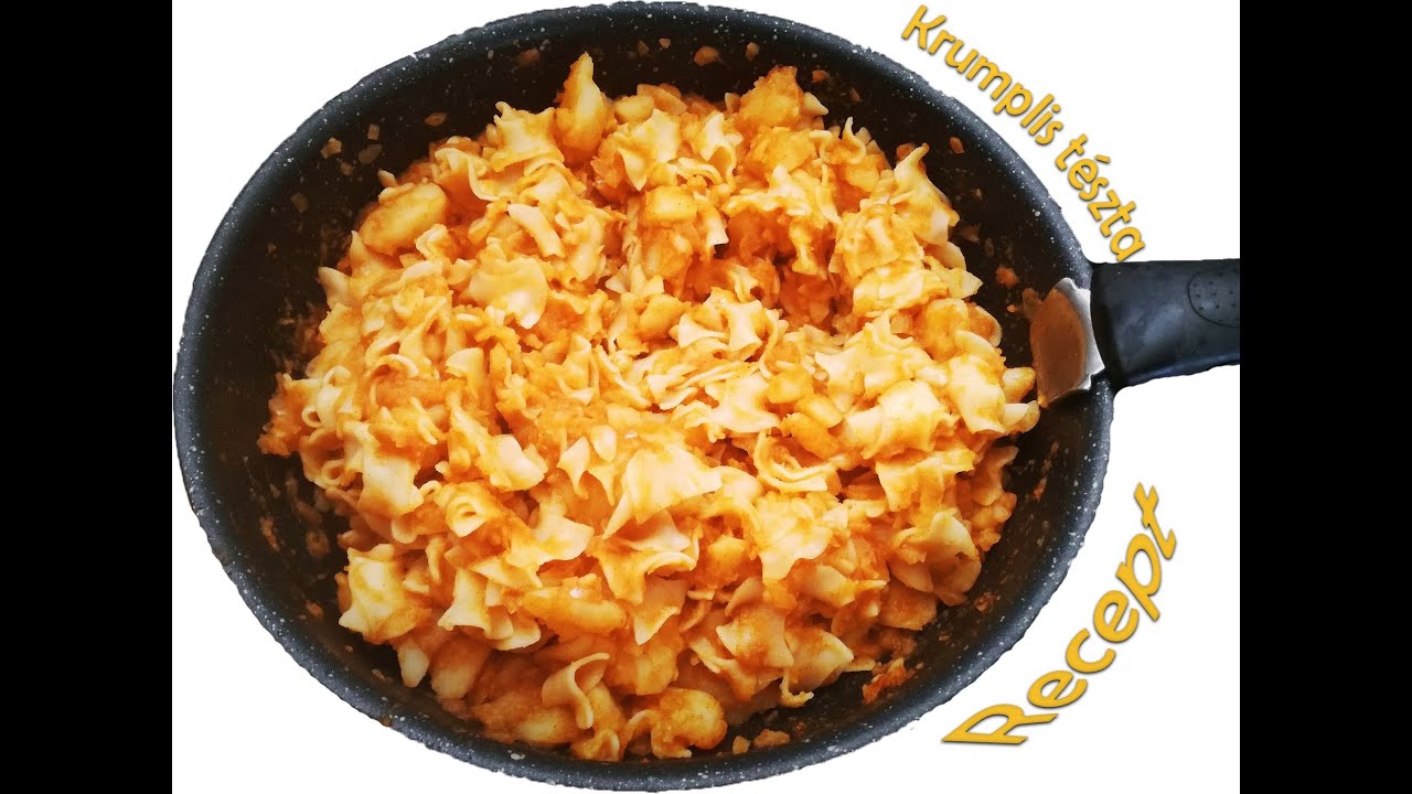 Krumplis tészta recept