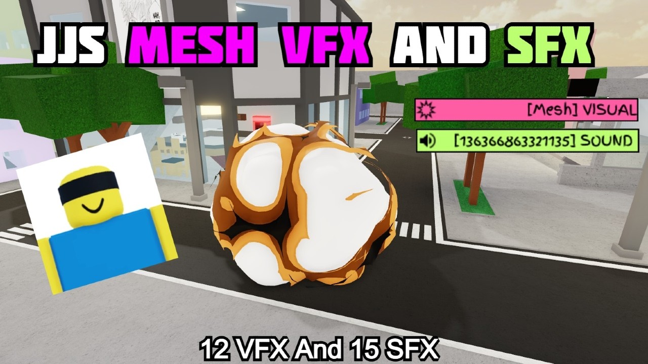 More Mesh VFX and SFX For Your Custom Moveset! | JJS |