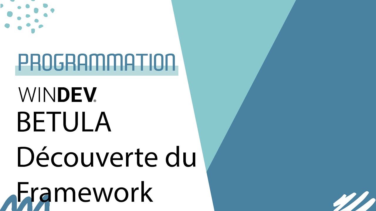 WINDEV - Découverte du Framework BETULA