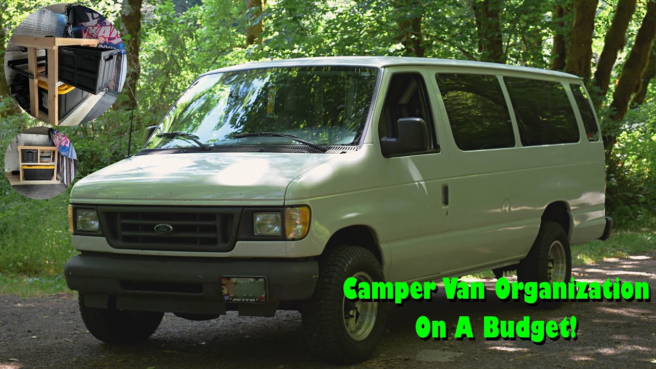 Budget Camper Van Cabinet. Simple & Effective!