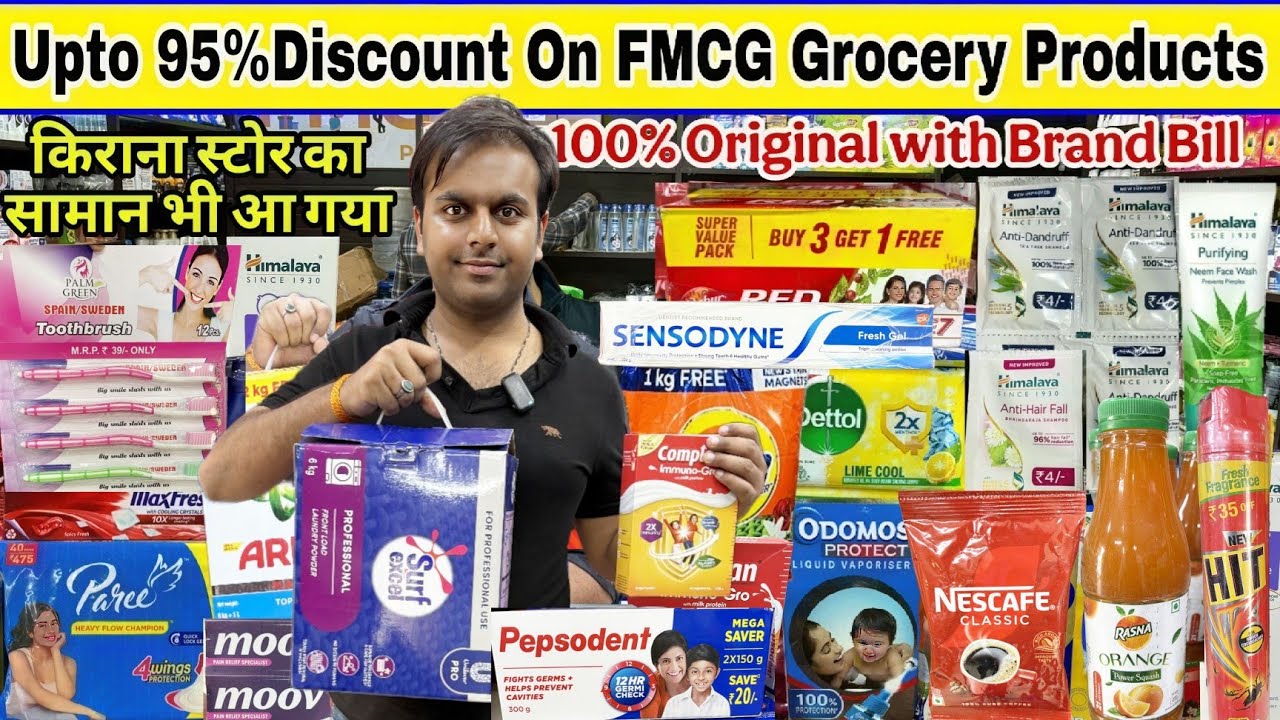 Upto 95% Off Fmcg Grocery Items || सुपर से भी उपर FMCG Discounts || Akshat Enterprises New Video
