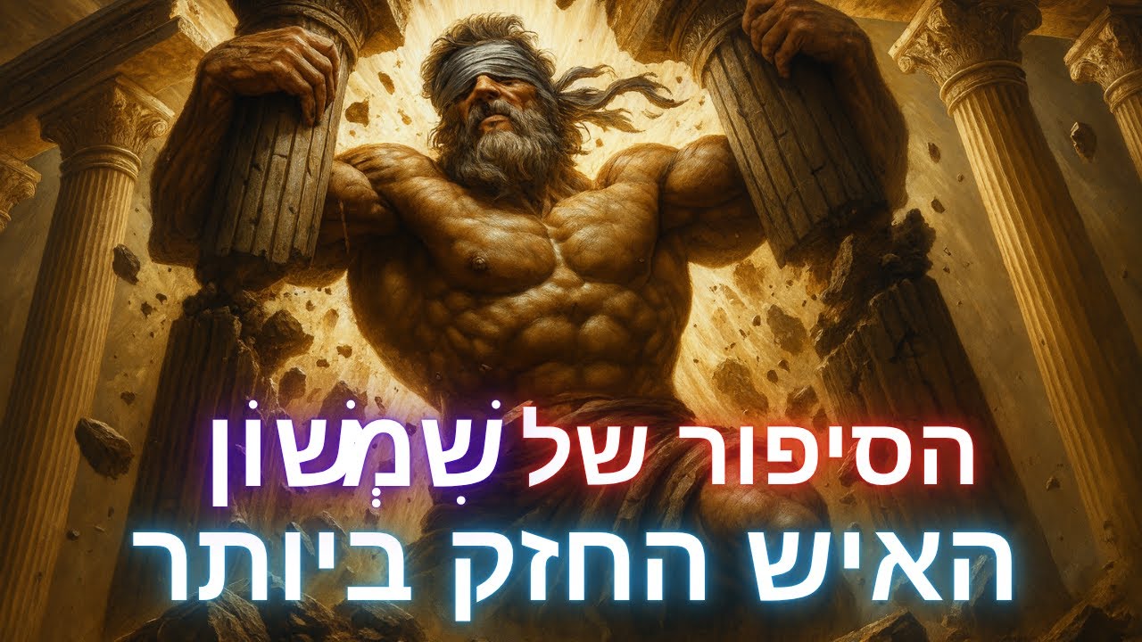 הסיפור של שִׁמְשׁוֹן &ndash; האיש החזק ביותר [מסעות מקרא📖🙏📜]🕎