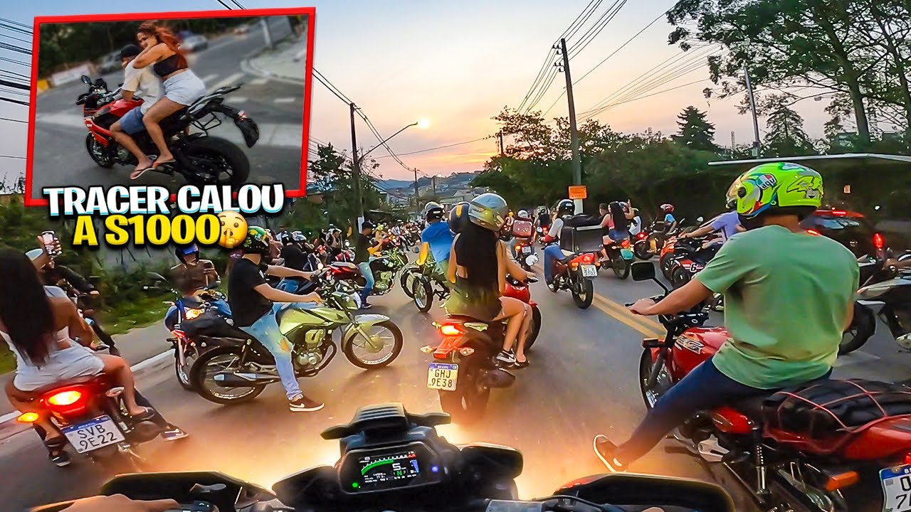 PI&Atilde;O NO MORRO DE TRACER 900 REMAPEADA * Tracer calou a S1000 🔥*