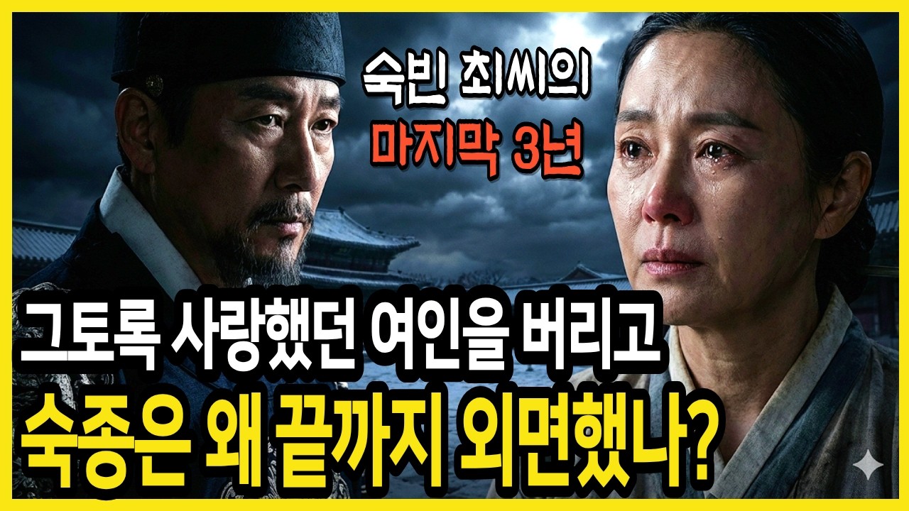 [시니어한국사] 천한 무수리에서 정1품 빈까지, 영조의 어머니 숙빈 최씨는 왜 궁 밖에서 버려졌나? | 조선시대 | 야사