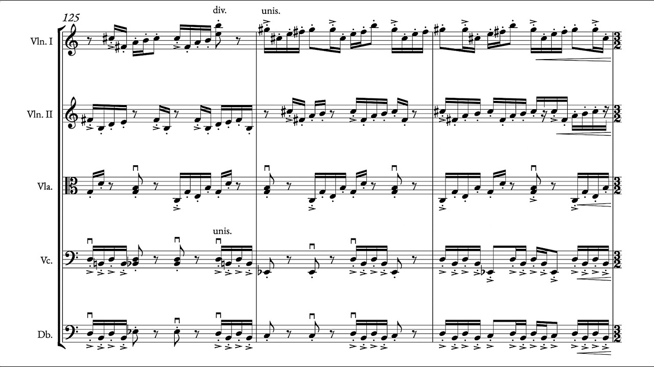 Sam Wu: Eagle Huntress (2024), for string orchestra [SCORE]