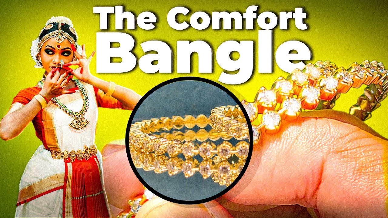 Comfort Diamond Bangle – Custom-Made Jewelry for Dancers | Bespoke Handmade Design