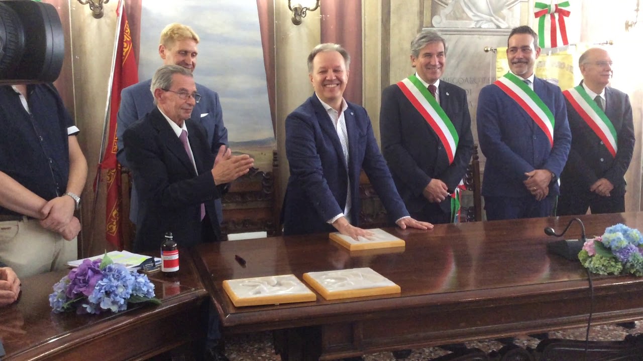 Calco della mano Luca Zanetti - Recoaro Terme 31-08-2019