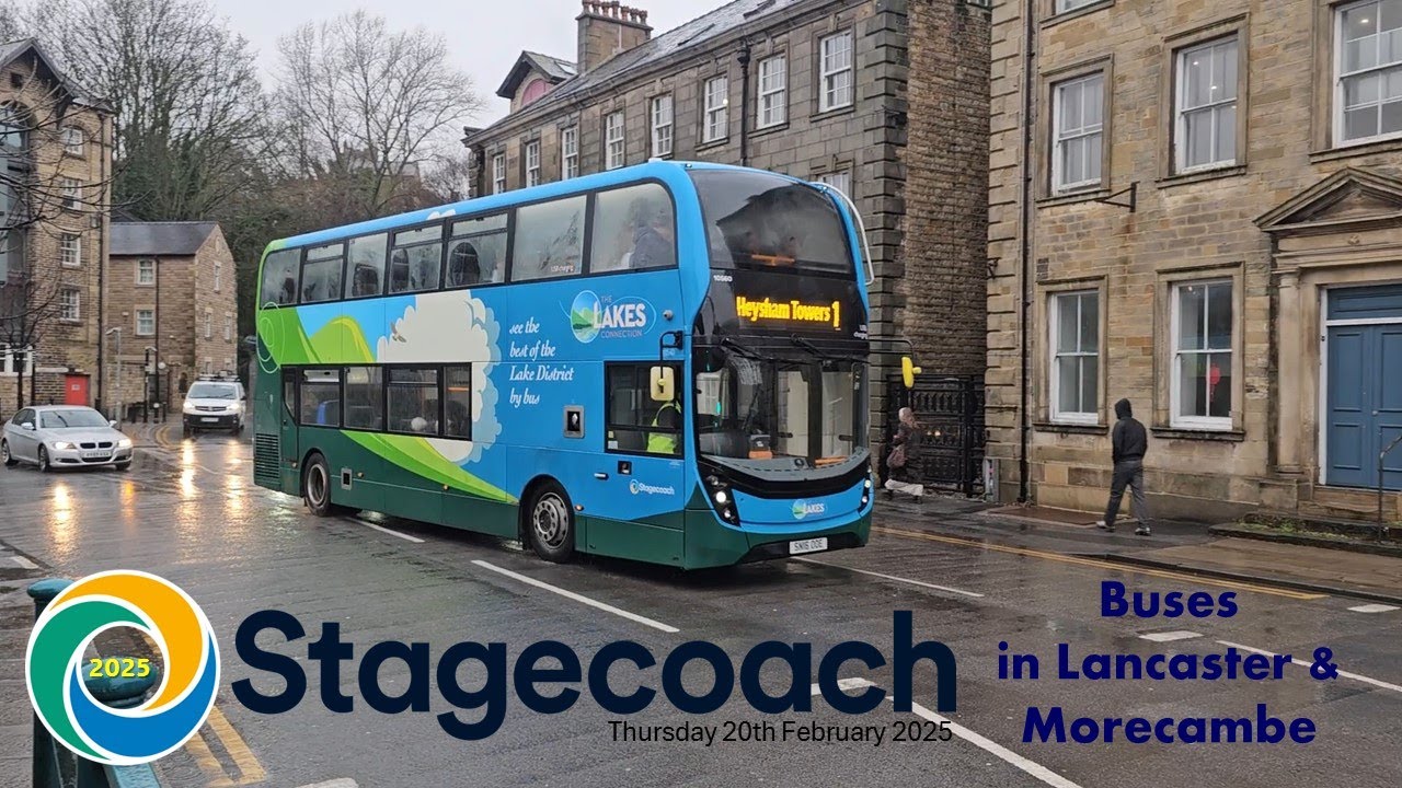 735 - Stagecoach North West: Buses in Lancaster & Morecambe on Thursday 20th February 2025