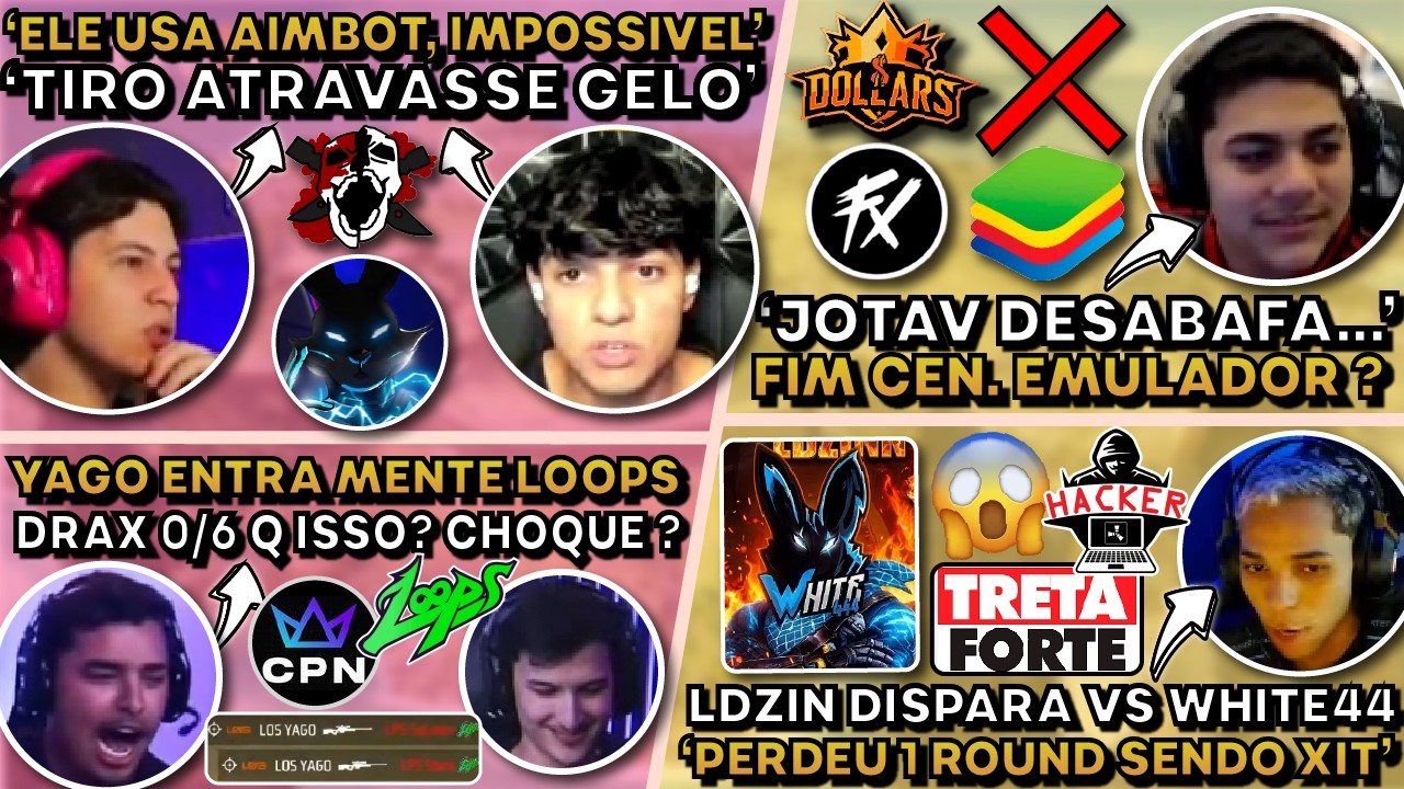 TWO9/MANOMAX OPINA WHITE444! LDZIN DISPARA XITADO! YAGO ENTRA MENTE LOOPS! JOTAV FIM CEN. EMULADOR!